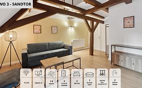 NEU SandAPART32 - 3 tolle FeWos von 1-8 Pers mitten in der Altstadt